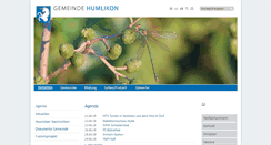 Desktop Screenshot of humlikon.ch