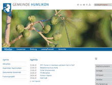 Tablet Screenshot of humlikon.ch